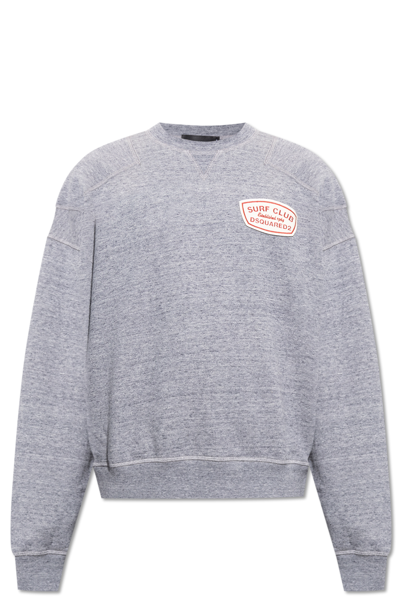 Grey Sweatshirt with logo Dsquared2 - Vitkac France